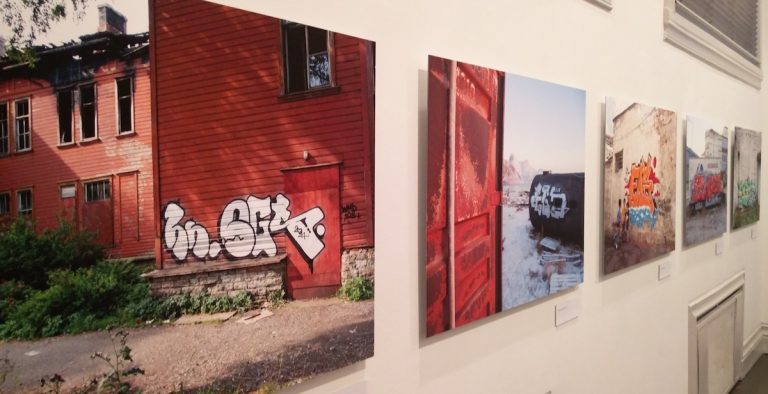 EGS valokuvat graffitit taidehalli