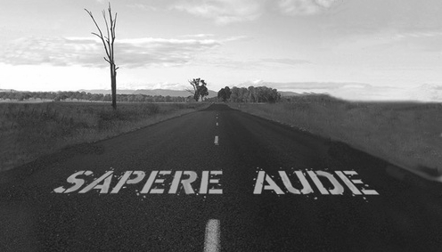 Sapere_Aude_road