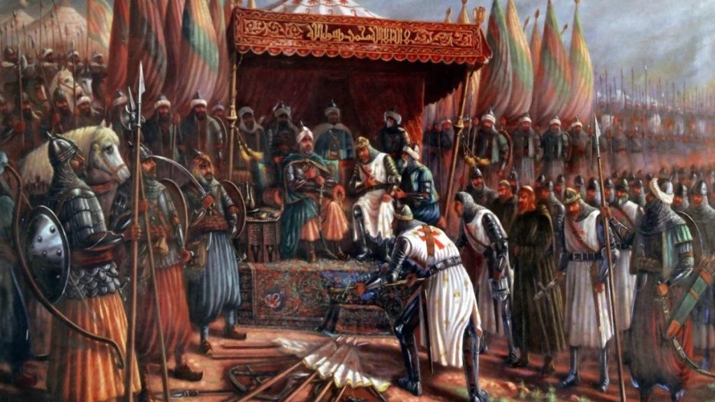 Latin Surrender to Saladin_Hattin