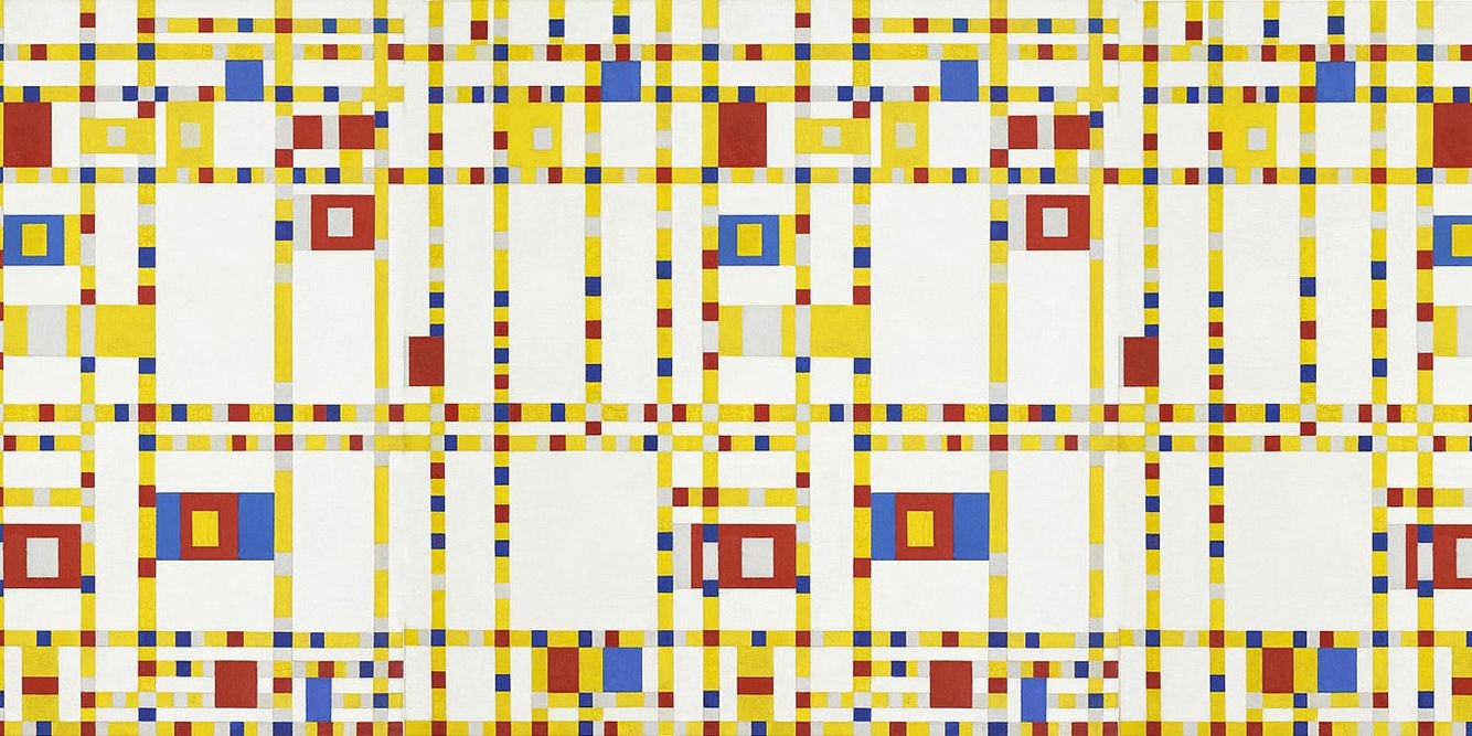 Boradway Boogie Woogie by PietMondrian_1942-43